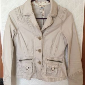 Old Navy khaki jacket NWOT XS